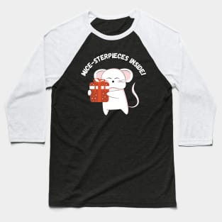 Mice-sterpieces Inside! Christmas humor Baseball T-Shirt